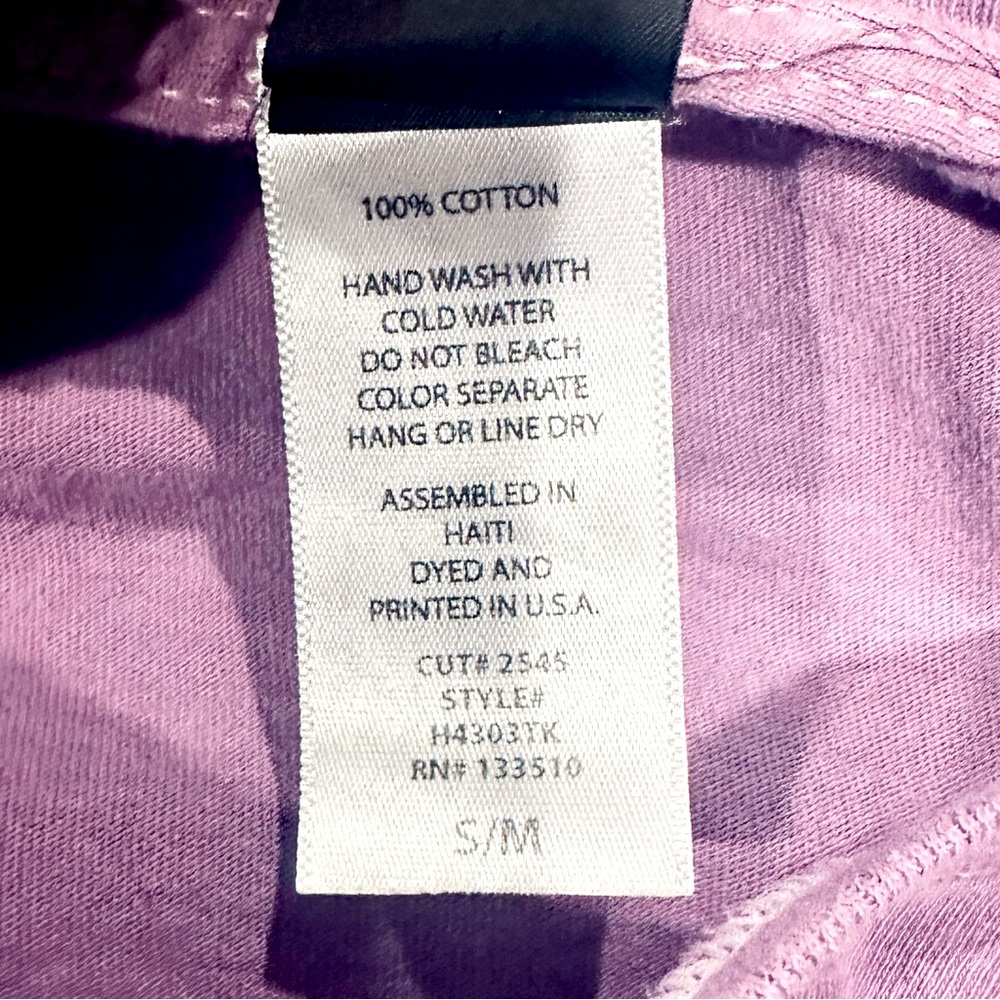 EUC Sweet Claire Purple Rhinestone Nashville Graphic Tee - Picture 8 of 10